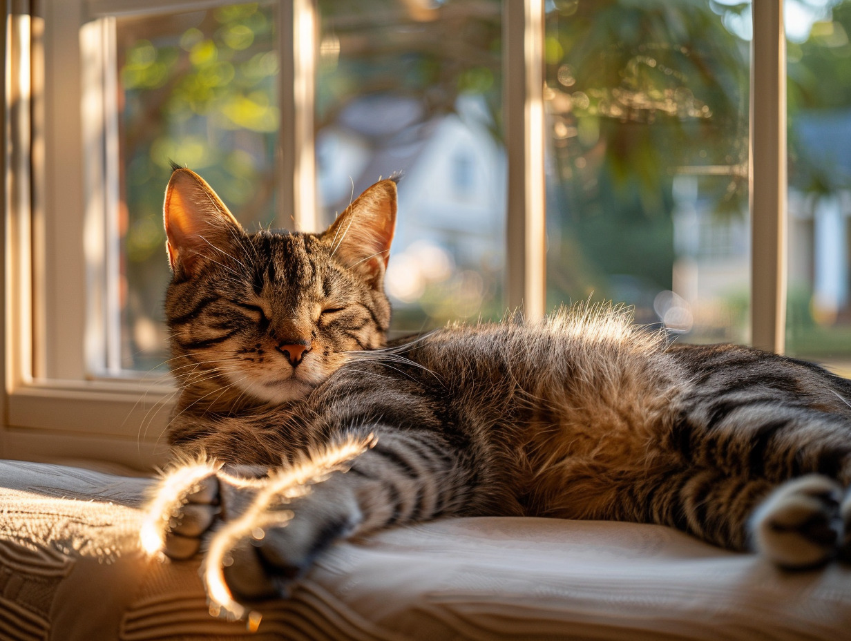 chat tabby