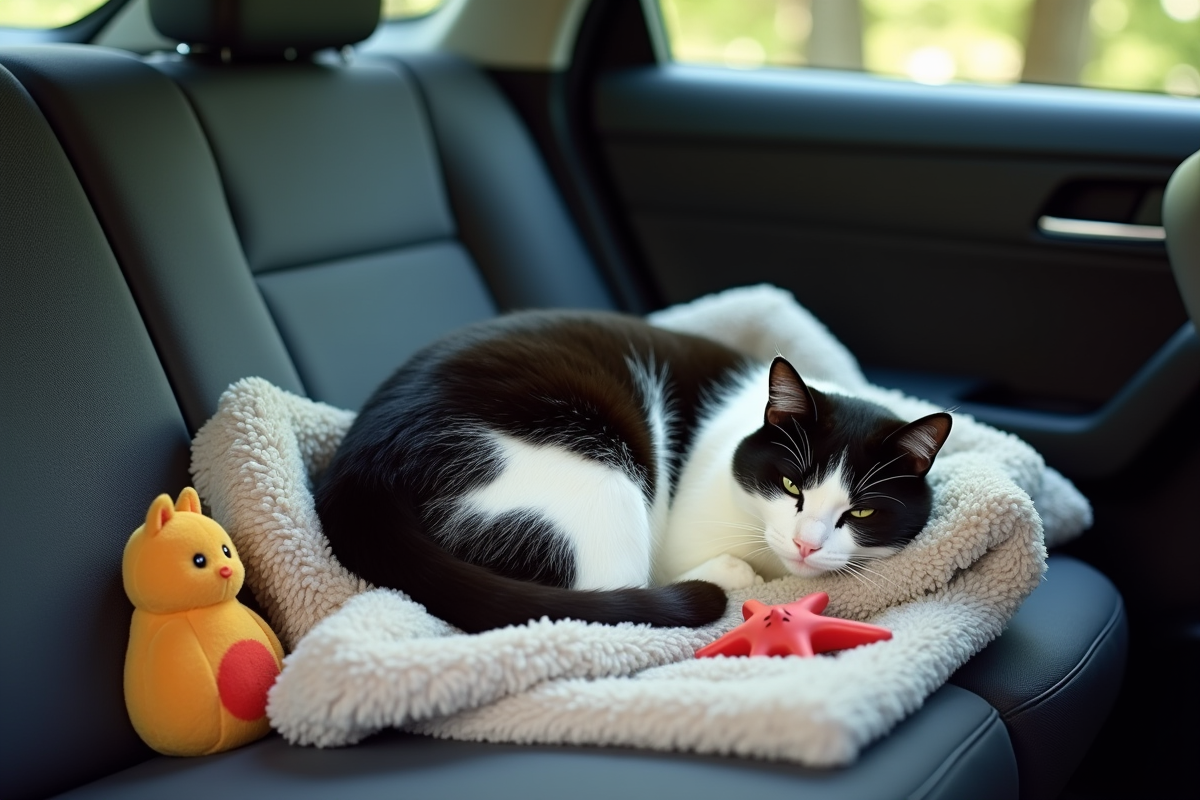 chat voiture