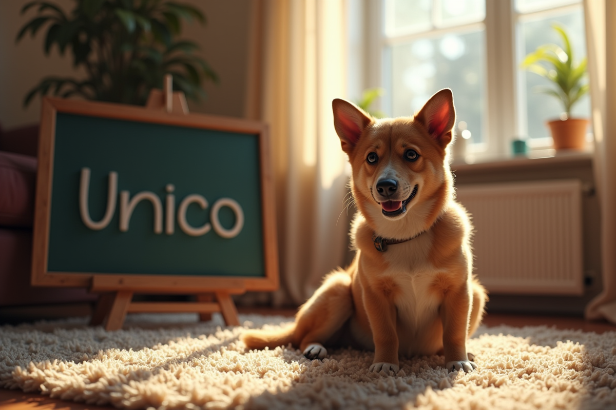 chien unique