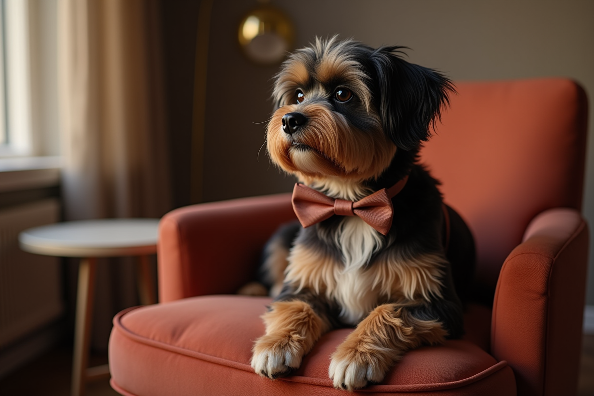 chienne élégante
